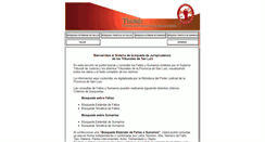 Desktop Screenshot of jurisprudencia.justiciasanluis.gov.ar