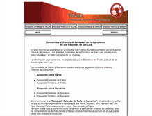 Tablet Screenshot of jurisprudencia.justiciasanluis.gov.ar